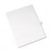 Avery 82178 Allstate-Style Legal Exhibit Side Tab Divider, Title: P, Letter, White, 25/Pack
