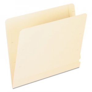 Pendaflex 11230 Laminate Spine Shelf File Folder, Straight Tab, 14 pt Manila, Letter, 50/Box