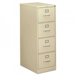 HON 314CPL 310 Series Four-Drawer, Full-Suspension File, Legal, 26-1/2d, Putty