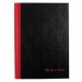 Black n' Red E66857 Casebound Notebook, Legal Rule, 5 5/8 x 8 1/4, White, 96 Sheets