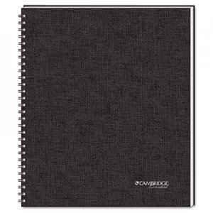 Cambridge 06066 Side Bound Guided Business Notebook, QuickNotes, 11 x 8 1/2, 80 Sheets