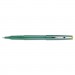Pilot 11010 Razor Point Fine Line Marker Pen, Green Ink, .3mm, Dozen