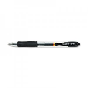 Pilot 31002 G2 Premium Retractable Gel Ink Pen, Refillable, Black Ink, .5mm, Dozen