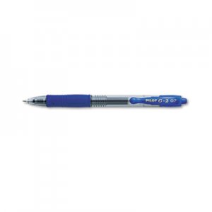 Pilot 31021 G2 Premium Retractable Gel Ink Pen, Refillable, Blue Ink, .7mm, Dozen