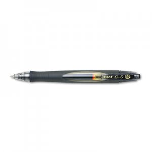 Pilot 31401 G6 Retractable Gel Ink Pen, Refillable, Black Ink, .7mm