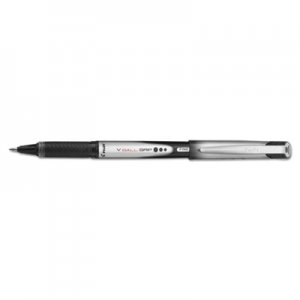 Pilot 35570 VBall Grip Liquid Ink Roller Ball Stick Pen, Black Ink, .7mm, Dozen