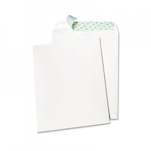Quality Park 77397 Tech-No-Tear Catalog Envelope, Poly Lining, Side Seam, 10 x 13, White, 100/Box