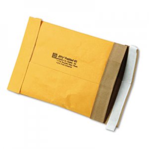 Sealed Air 66996 Jiffy Padded Self-Seal Mailer, Side Seam, #0, 6 x 10, Golden Brown, 250/Carton