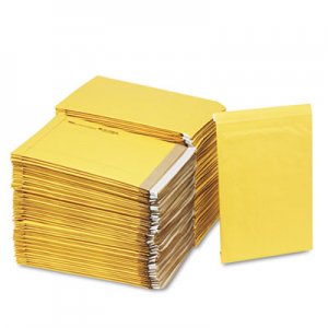Sealed Air 86708 Jiffy Padded Self-Seal Mailer, Side Seam, #5, 10 1/2x16, GoldBrown, 100/Carton