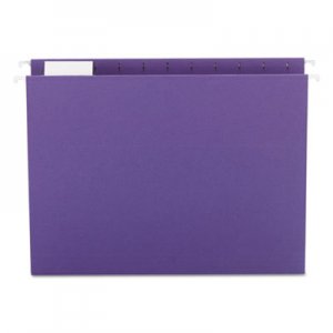 Smead 64072 Hanging File Folders, 1/5 Tab, 11 Point Stock, Letter, Purple, 25/Box