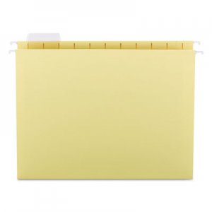 Smead 64069 Hanging File Folders, 1/5 Tab, 11 Point Stock, Letter, Yellow, 25/Box