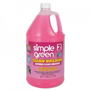 Simple Green 11101 Clean Building Bathroom Cleaner Concentrate, Unscented, 1gal Bottle