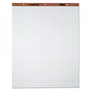 TOPS TOP7900 Easel Pads, Quadrille Rule, 27 x 34, White, 50 Sheets, 4 Pads/Carton