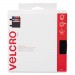 Velcro 90081 Sticky-Back Hook and Loop Fastener Tape with Dispenser, 3/4 x 15 ft. Roll, Black