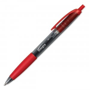 Integra 36177 Rubber Grip Retractable Pen