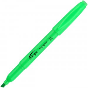 Integra 36185 Pen Style Fluorescent Highlighter
