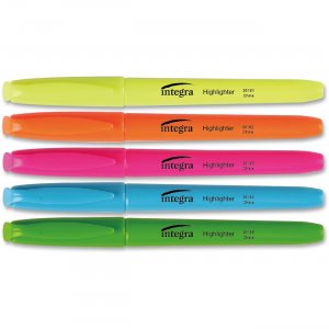 Integra 36180 Pen Style Fluorescent Highlighter