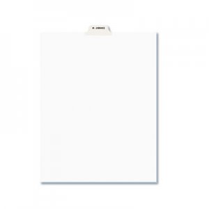 Avery 12396 Avery-Style Preprinted Legal Bottom Tab Dividers, Exhibit W, Letter, 25/Pack