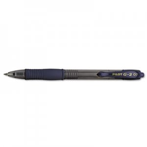 Pilot 31187 G2 Premium Retractable Gel Ink Pen, Navy Ink, .7mm, Dozen