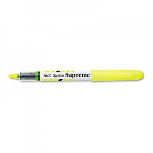 Pilot 16008 Spotliter Supreme Highlighter, Chisel Tip, Fluorescent Yellow Ink, Dozen