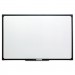 Universal UNV43628 Dry Erase Board, Melamine, 36 x 24, Black Frame