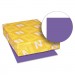 Astrobrights 21971 Astrobrights Colored Card Stock, 65 lb., 8-1/2 x 11, Gravity Grape, 250 Sheets