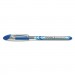 SchneiderA RED151203 Slider Stick Ballpoint Pen, 1.4 mm, Blue Ink, Blue/Silver Barrel, 10/Box