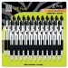 Zebra 12221 Z-Grip Retractable Ballpoint Pen, Black Ink, Medium, 24/Pack
