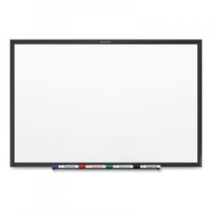 Quartet QRTSM537B Classic Series Nano-Clean Dry Erase Board, 72 x 48, Black Aluminum Frame