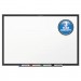 Quartet QRTS535B Classic Series Melamine Dry Erase Board, 60 x 36, White Surface, Black Frame