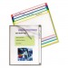 C-Line CLI62160 Write-On Project Folders, Letter, Assorted Colors, 25/BX