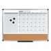MasterVision BVCMB0707186P 3-in-1 Calendar Planner Dry Erase Board, 36 x 24, Silver Frame