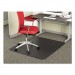 deflecto CM14142BLK SuperMat Frequent Use Chair Mat, Medium Pile Carpet, Beveled, 36 x 48, Black
