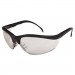 MCR CRWKD119BX Klondike Safety Glasses, Black Matte Frame, Clear Mirror Lens, 12/Box