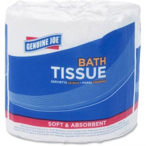 Genuine Joe 2508080 Embossed Roll Bathroom Tissue Roll