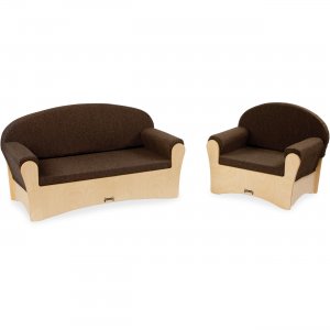 Jonti-Craft 3772JC Komfy Sofa/Chair 2-pc Set