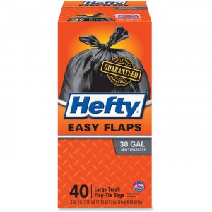 Hefty E27744 Easy Flaps Trash Bags