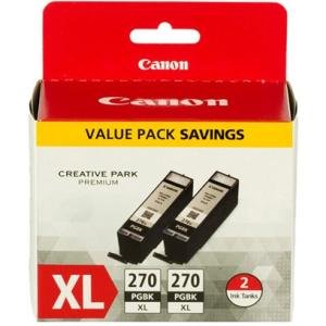Canon 0319C005 Pigment Black Twin Pack