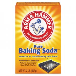 Arm & Hammer CDC3320001140 Baking Soda, 2 lb Box, 12/Carton