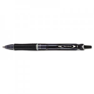 Pilot PIL31821 Acroball Colors Advanced Ink Retractable Ballpoint Pen, 1mm, Black Ink/Barrel