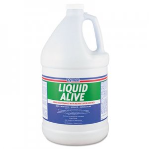 Dymon ITW23301 LIQUID ALIVE Enzyme Producing Bacteria, 1 gal Bottle, 4/Carton