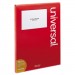 Universal UNV80206 White Labels, Inkjet/Laser Printers, 5.5 x 8.5, White, 2/Sheet, 100 Sheets/Pack