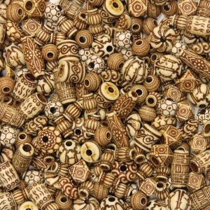 ChenilleKraft 3259 Mixed Bone Beads