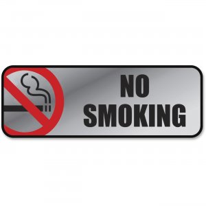 COSCO 098207 No Smoking Image/Message Sign