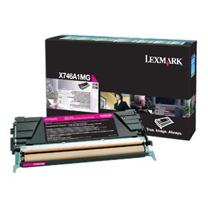 Lexmark X746A1MG X746, X748 Magenta Return Program Toner Cartridge