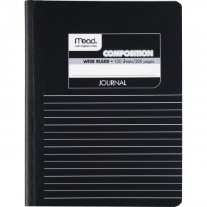 Mead 09920 Square Deal Black Marble Journal