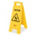 Rubbermaid Commercial 611200YWCT Multi-Lingual Caution Floor Sign