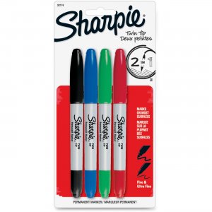 Sharpie 32174PP Twin Tip Permant Maker