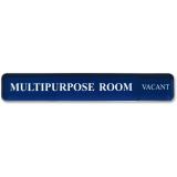 Xstamper W52 2"x13" Aluminum Changeable Wall Sign