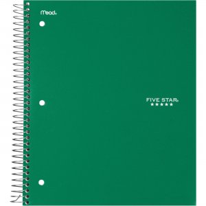 Five Star 72067 Wirebound College Ruled Notebook - 3 Subject (06210)